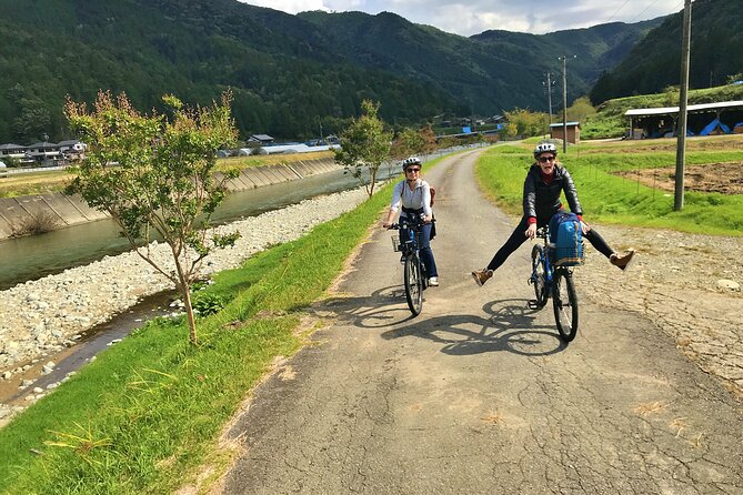 1-Day Private Rural E-Bike Tour in Hida - The Panasonic e-bike makes the uphill possible