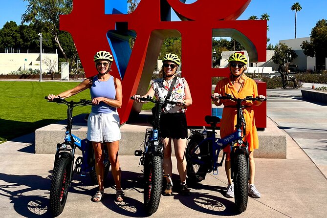 2.5 Hour FAT Tire E-Bike Tour – Scottsdale Greenbelt Adventure - Along the Scottsdale Greenbelt and local golf courses