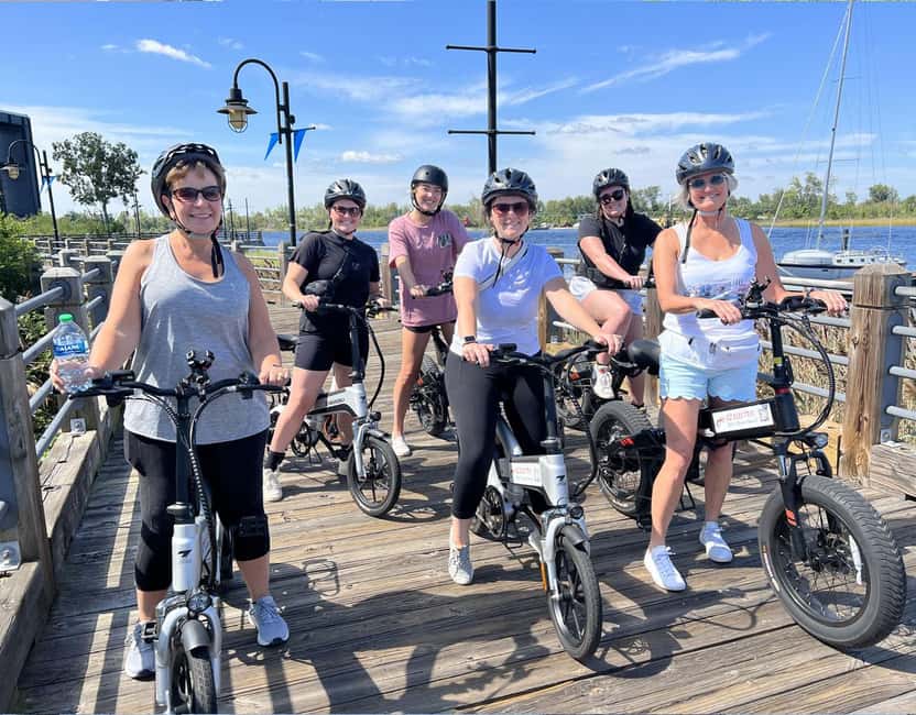 2-Hour, 45-Minute Tour de Wilmington E-Bike Tour - Learning to handle the high-performance e-bikes