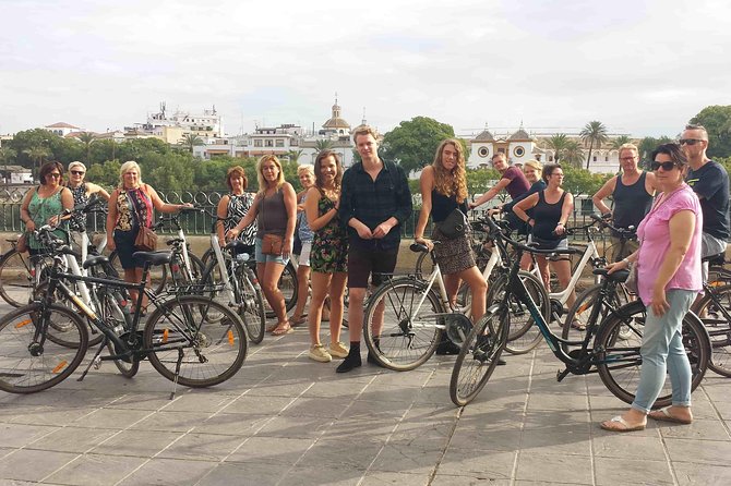 3-hour Guided Bike Tour along the Highlights of Seville - San Telmo, the tobacco factory, and the central monuments