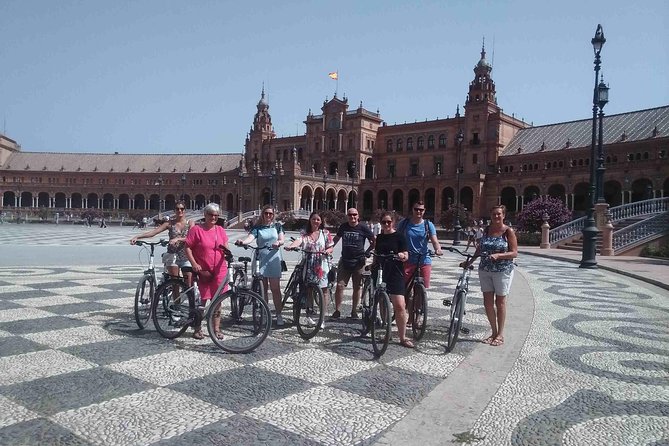3-hour Guided Bike Tour along the Highlights of Seville - Plaza de España, Seville’s great open-air set piece