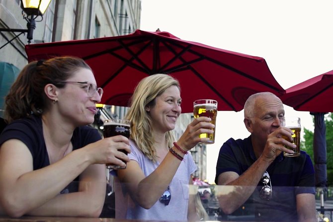 3 Hour Montreal City Bike Tour with Wine or Beer (AM & PM) - The food, drink, and after-tour value