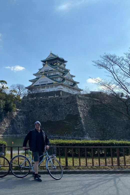 5-Hour Osaka Highlights Bike Tour with Lunch - Osaka Tenmangu Shrine and a local view of the city