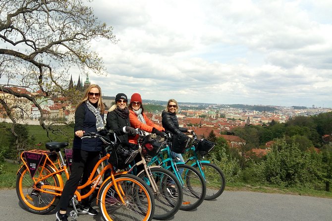 7 BEST VIEWS - PRAGUE eBIKE TOUR - Prague Castle from the outside