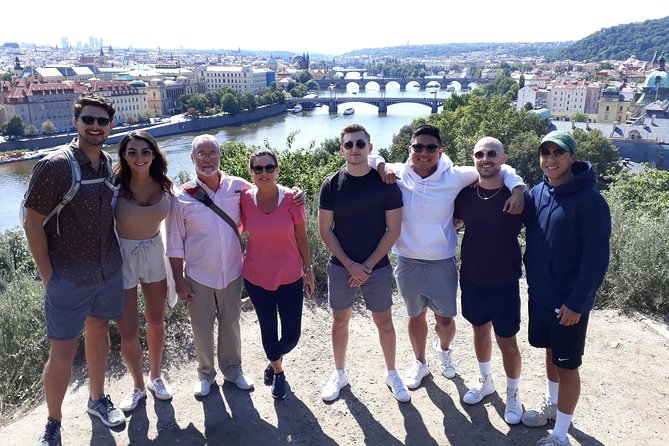 7 BEST VIEWS - PRAGUE eBIKE TOUR - Letna Park and the Old Town panorama