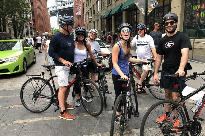 A Day in Brooklyn Bike Tour - Starting under the Manhattan Bridge