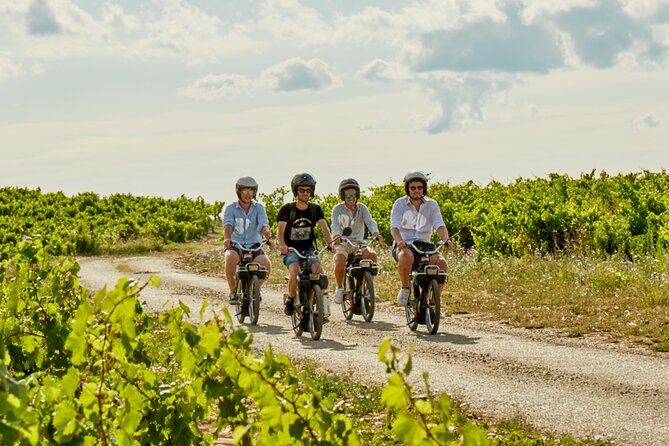 A Tour in Provence in a typical French motorized bike : the Solex - Starting in Beaumes-de-Venise