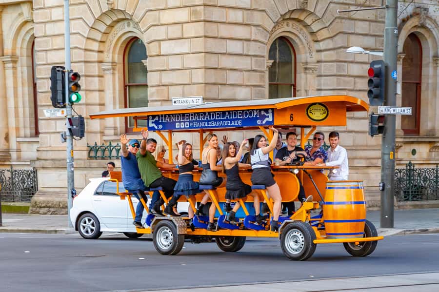 Adelaide: HandleBar Bike Tour with Pub Stops & Dinner Option - Key points to know before you pedal