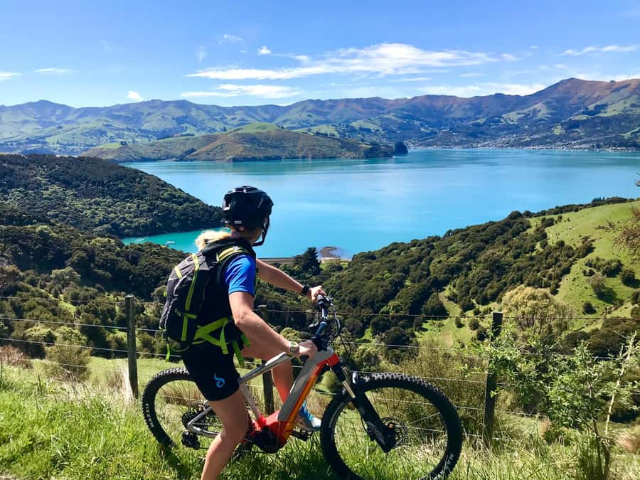 Akaroa: Guided Electric Mountain Bike Tour-Lava Loop - Who should book the Lava Loop?