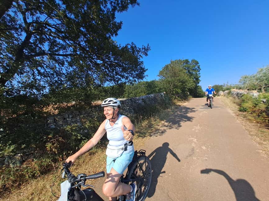 Alberobello: Guided e-bike tour + mill & donkey farm - Leaving Alberobello’s trulli behind