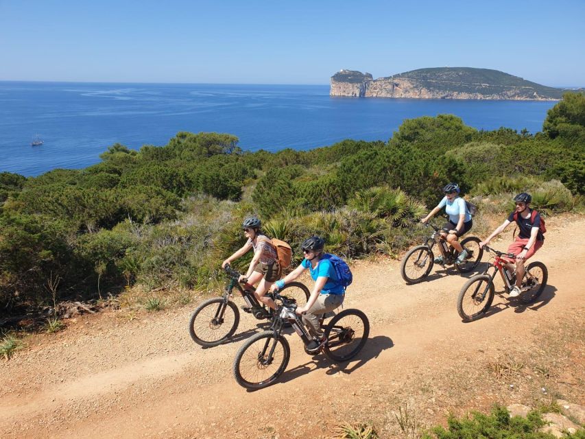Alghero: E-bike tour inside the Natural Park of Porto Conte - Lazzaretto, Cala Bramassa, and Le Bombarde