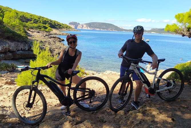 Alghero - Small Beaches Tour by E-bike more aperitif - Starting from Via Majorca in Alghero
