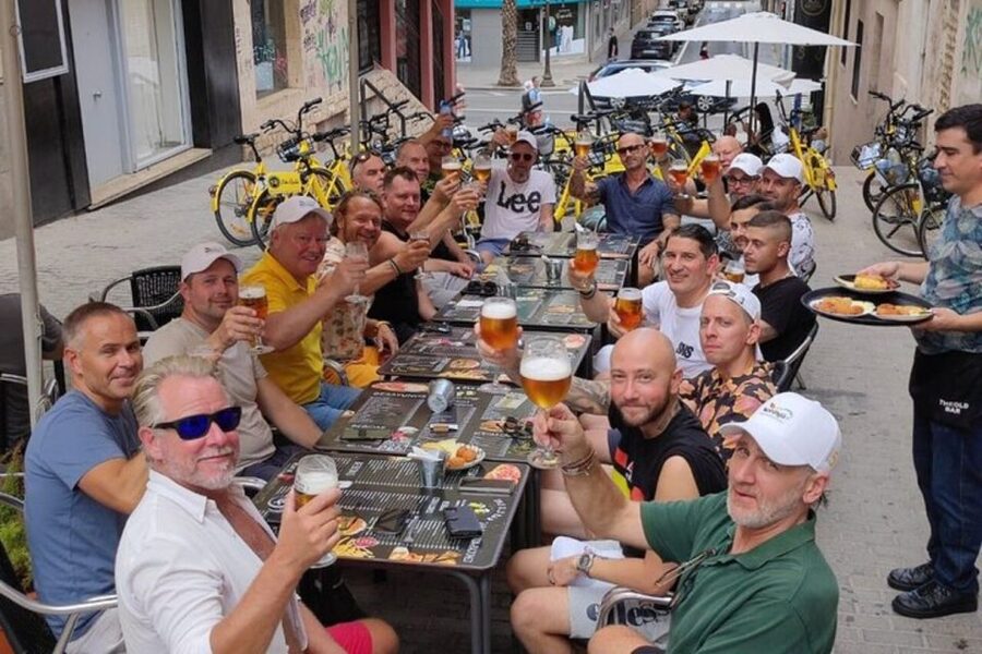 Alicante: Guided Tapas Tour by Bike with Tastings - Promenade views and Santa Barbara Castle
