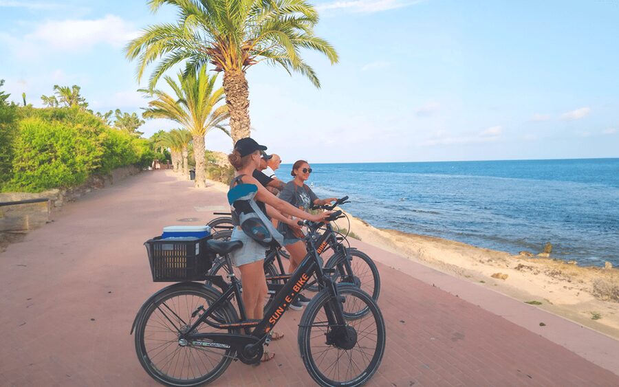 Alicante: Spot the Mediterranean by E-bike - Getting used to the e-bike
