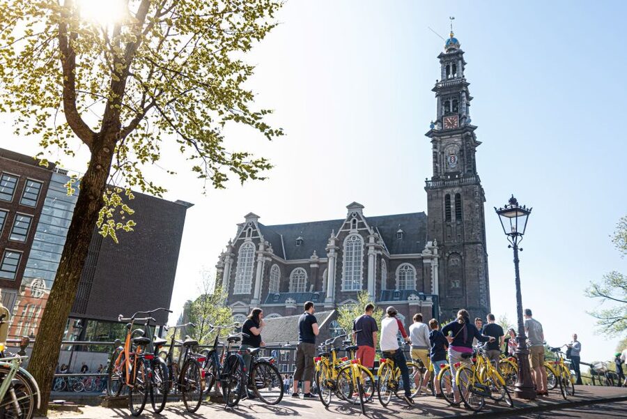 Amsterdam: 3h E-Bike Tour with break - Anne Frank House and the historic center