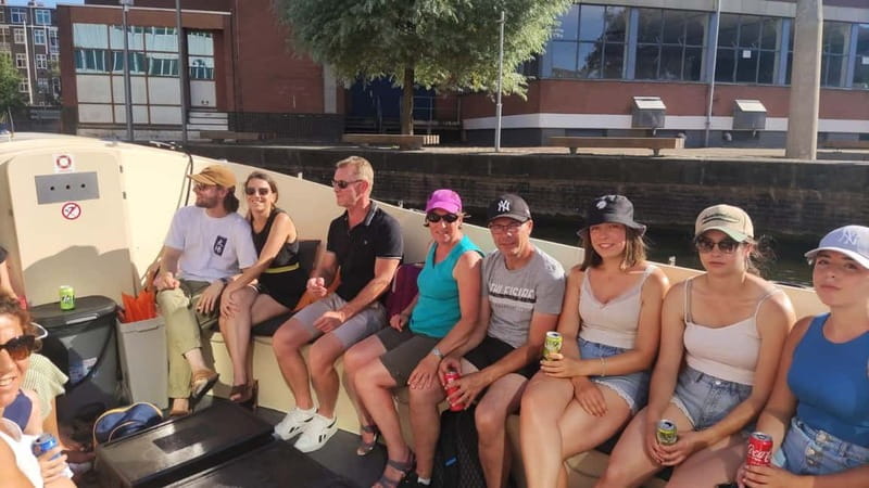 Amsterdam bike tour with a French-speaking guide local! - The Anne Frank House area and the Jordaan