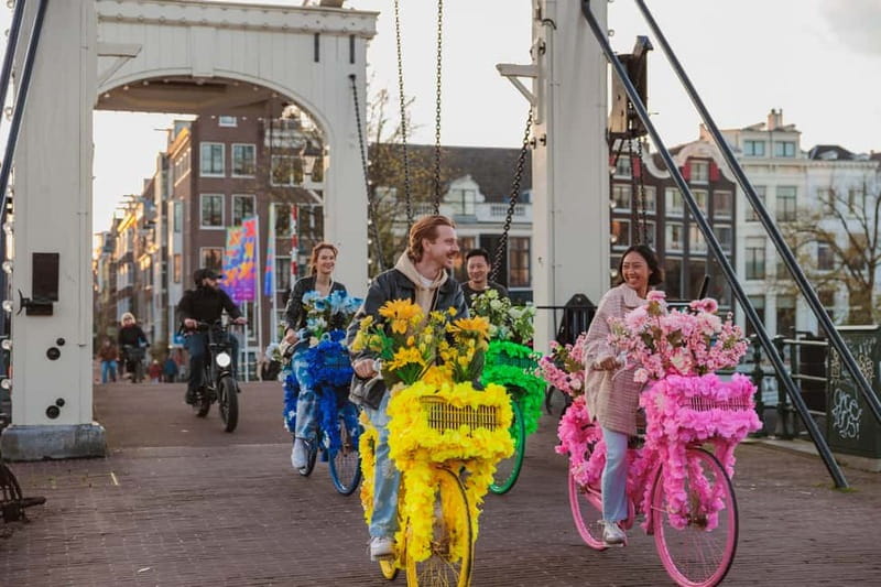 Amsterdam: City Centre, Guided Bike Tour on Flower Bikes - The Jordaan: canals, cafes, and small streets