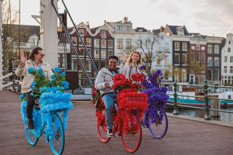 Amsterdam: City Centre, Guided Bike Tour on Flower Bikes - Starting near Central Station