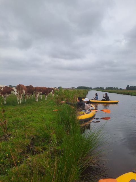 Amsterdam: Countryside Bike and Kayak Guided Tour - Kayaking through Broek in Waterland
