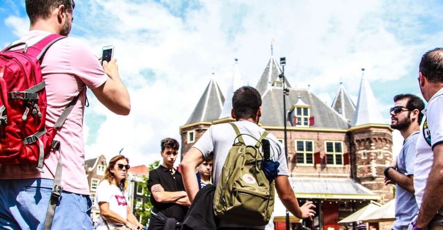 Amsterdam full day tour: Walking, Biking & Cruising - Use the 1.5-hour lunch break to choose your own meal