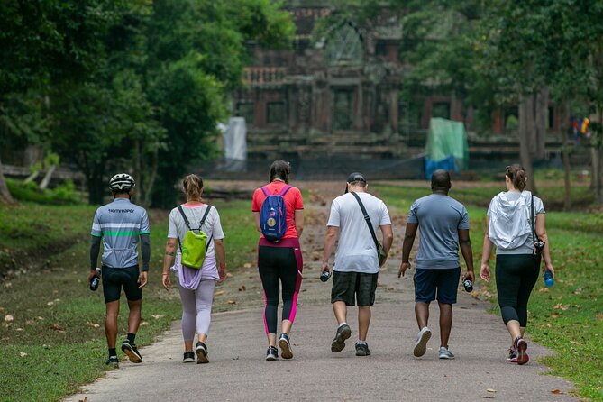 Angkor Sunrise Bike Tour / E-Bike or Tuk Tuk - Srah Srang lunch and the ride home