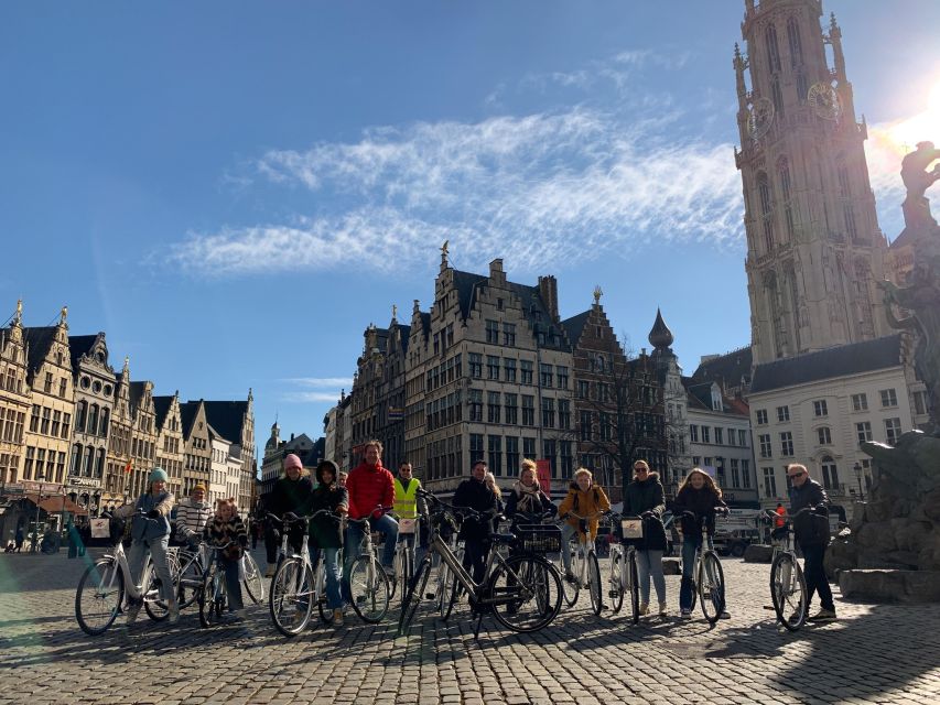 Antwerp: City Highlights Guided Bike Tour - Bikes, group size, and street conditions