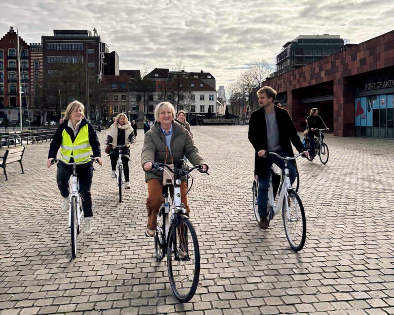 Antwerp: City Highlights Guided Bike Tour - Starting near Vleminckstraat and the cathedral