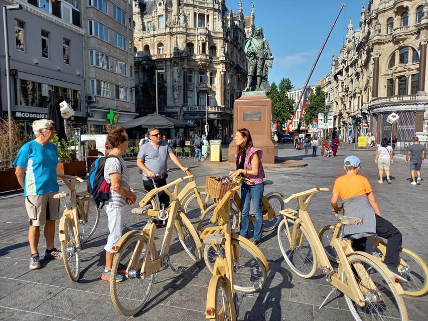 Antwerp: The Big 5 City Highlights by Wooden Bike - How the two-hour route works in practice