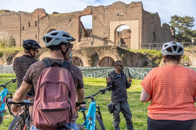 Appian Way & Aqueducts small group e-bike tour(catacombs & food) - Lunch at Fonte Acqua Egeria