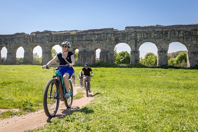 Appian Way & Aqueducts small group e-bike tour(catacombs & food) - Villa of Maxentius and the Appian Way