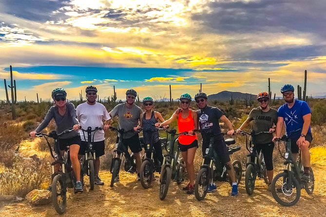 Arizona Desert Guided E-Bike Adventure - Black Mountain, Elephant Mountain, and the northern desert