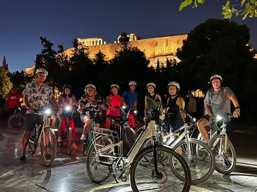 Athens: 2-Hour Highlights Tour by E-Bike After Sunset - Zappeion and the Panathenaic Stadium