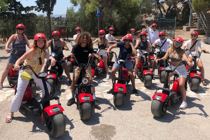 Athens Acropolis Official E-Scooter Guided Tour Fat E-Bike - Mars Hill and Pnyx, two very different viewpoints