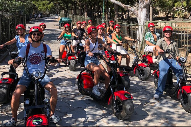 Athens Acropolis Official E-Scooter Guided Tour Fat E-Bike - Gazi and the city beyond the ancient center