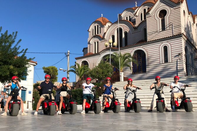 Athens Acropolis Official E-Scooter Guided Tour Fat E-Bike - First Cemetery and the Temple of Hephaistos