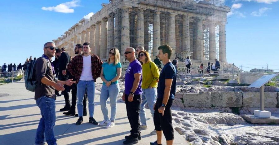 Athens: Acropolis & Parthenon Tour+ E-Bike Tour Option - Rolling past the Panathenaic Stadium and Zappeion