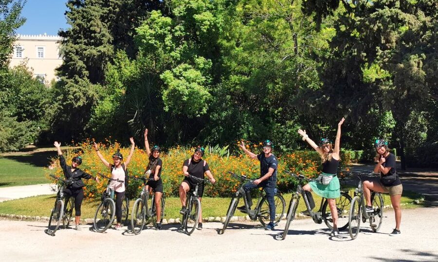 Athens: City Bike tour with Acropolis Visit Option - Zappeion, the Presidential Mansion, and the guards