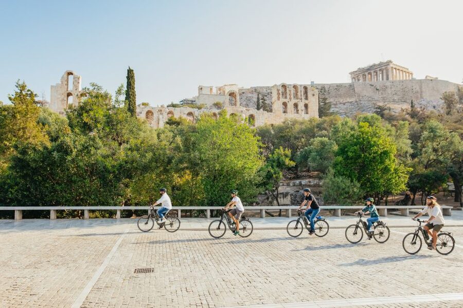 Athens: City Electric Bike Tour with Acropolis Visit Option - From Olympian Zeus to Zappeion Hall