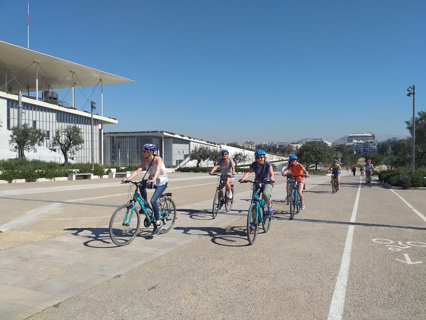 Athens: City & Sea Bike Tour - The pastry stop and what is included