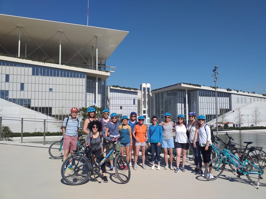 Athens: City & Sea Bike Tour - Meeting near the Acropolis and getting on the road