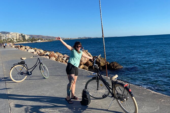 Athens Coastal Bike tour and Swimming Adventure - Kalamaki Beach and Alimos Marina on the way south