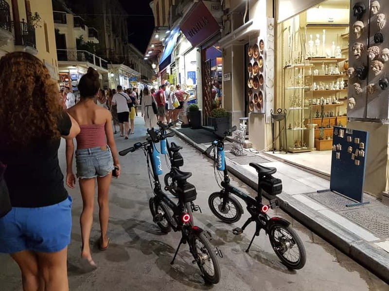 Athens: Discover the City Electric Bike Night Tour - Why an electric bike works well in Athens after dark
