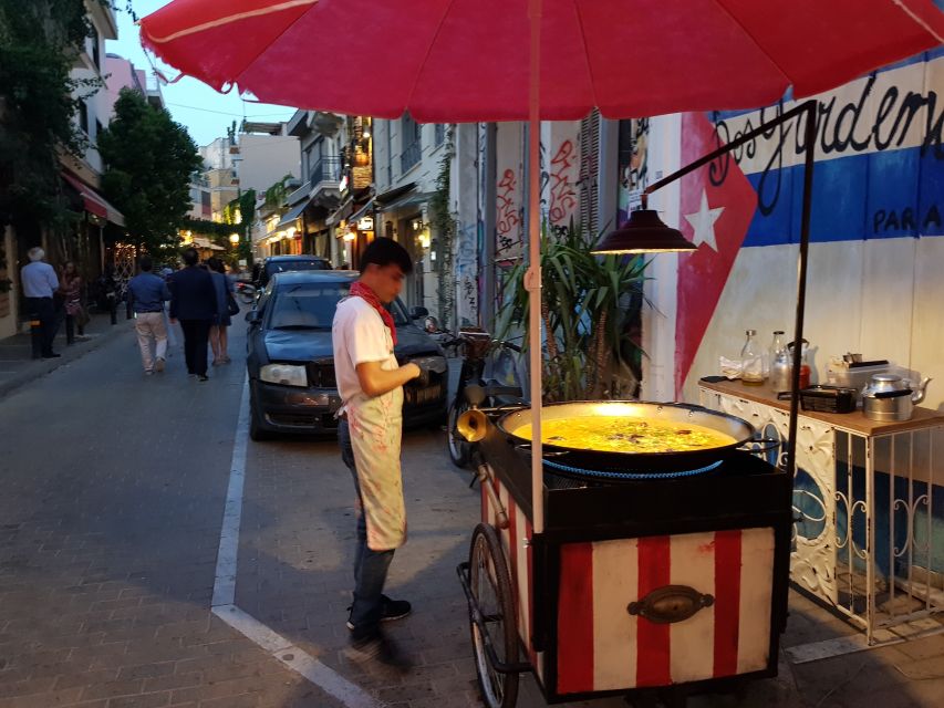 Athens: Discover the City Electric Bike Night Tour - Olympian Zeus and the Acropolis from the road