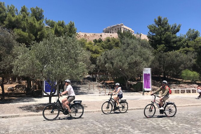Athens Highlights by E-Bike: Small-Group Historic Tour - Areopagus Hill and the Acropolis view