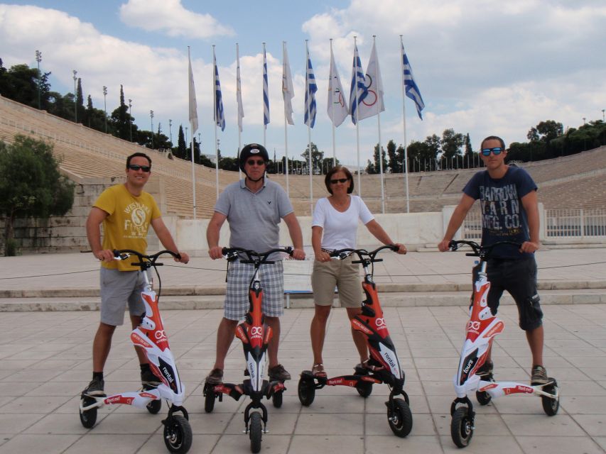 Athens Highlights by Electric Trikke Bike - Why an electric Trikke works well in Athens