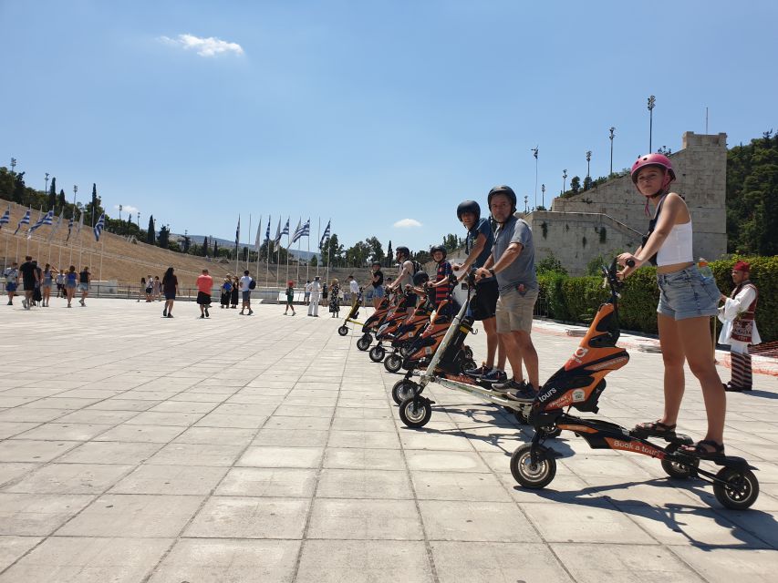 Athens Highlights by Electric Trikke Bike - Hadrian’s Arch and the Temple of Olympian Zeus