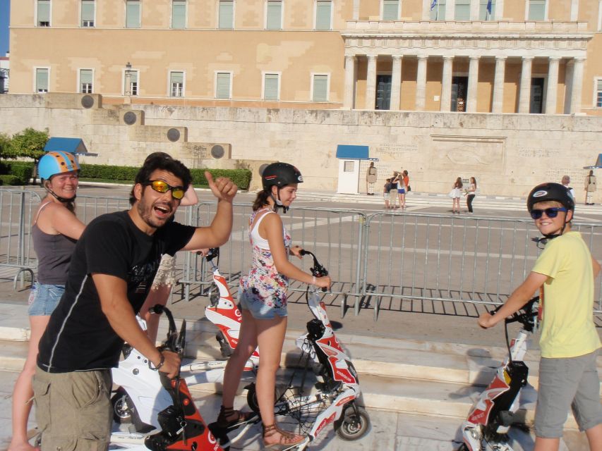 Athens Highlights by Electric Trikke Bike - Parliament, Syntagma Square, and the changing guards