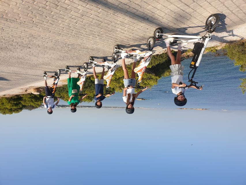 Athens Riviera Trikke Bike Tour & Vouliagmeni Lake - Getting comfortable with the electric Trikke