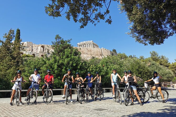 Athens Scenic Electric Bike Tour with optional Acropolis visit - Plaka, Temple of Ares, and Acropolis views