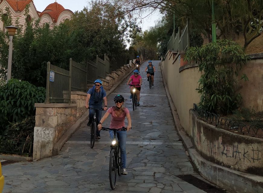 Athens: Sunset Bike Tour - Kerameikos and the ancient centers of Athens